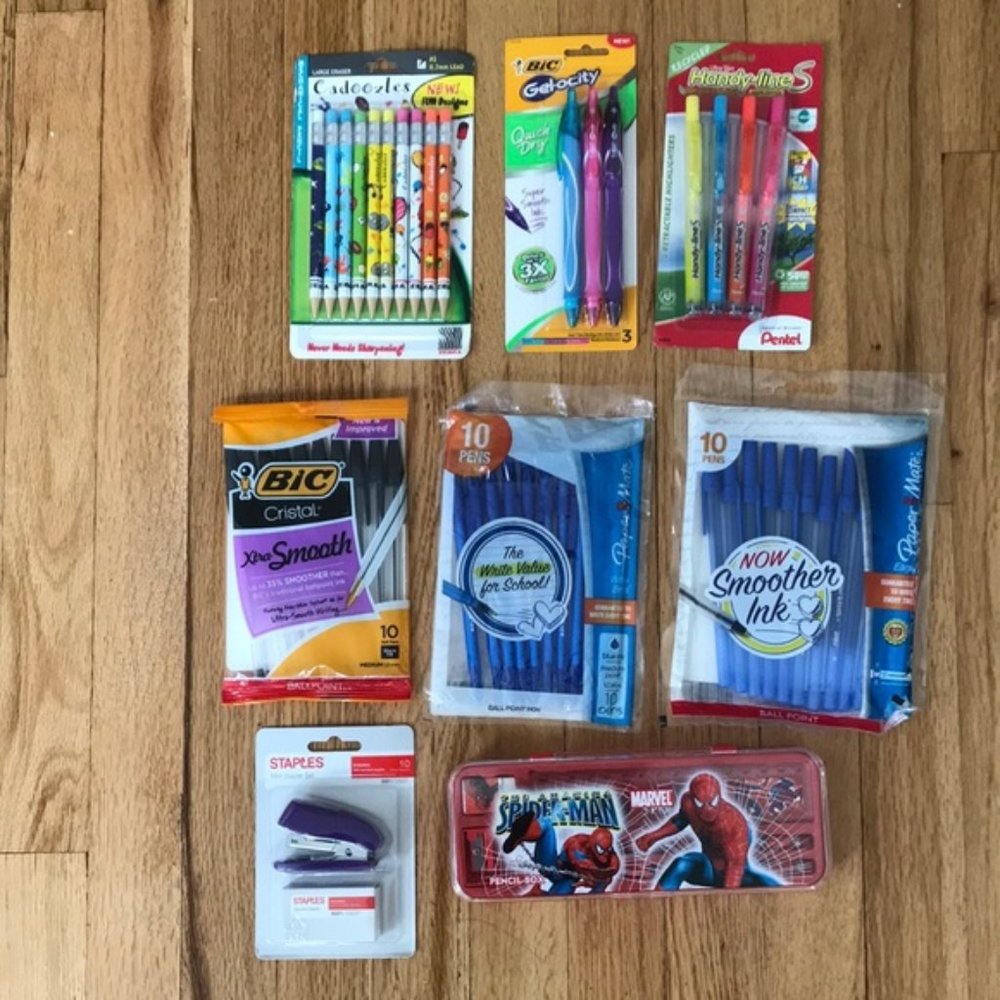 Stationary Bundle sales ( ball pens, highlighters)